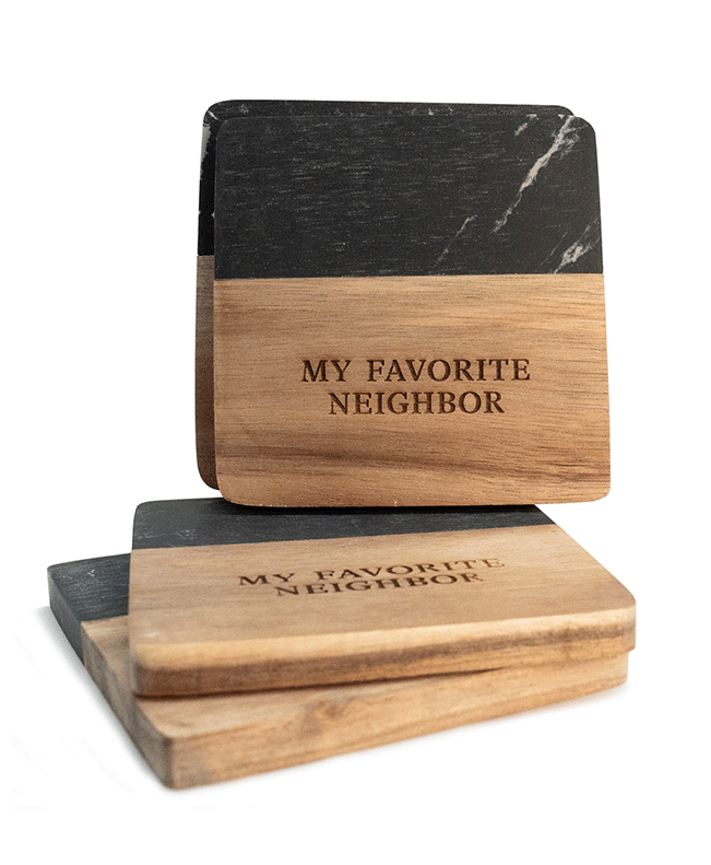 set of coasters